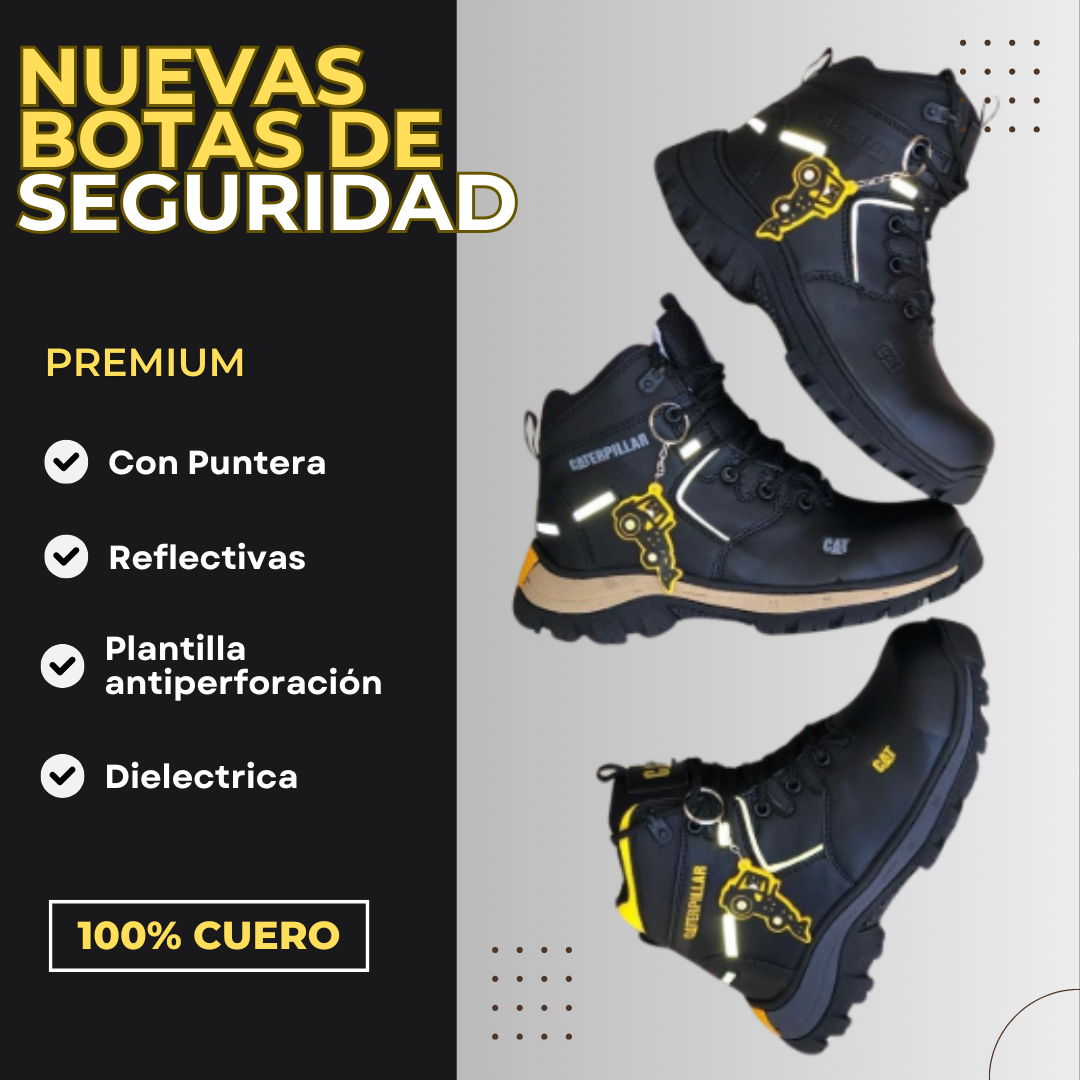 NUEVAS BOTAS DE SEGURIDAD ANTIPERFORACION CON PUNTERA