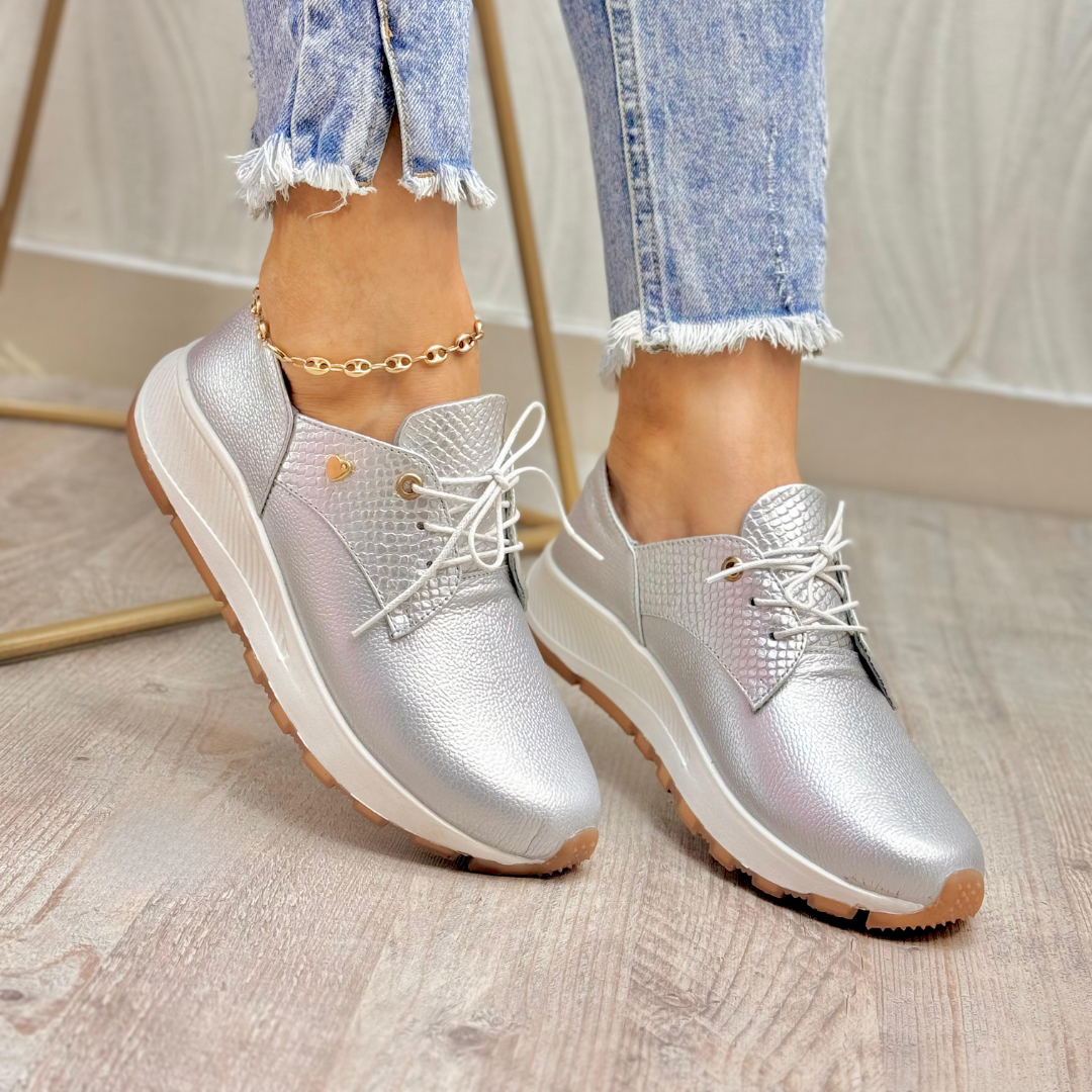 NUEVOS DEPORTIVO CLEMENTINA 100% CUERO