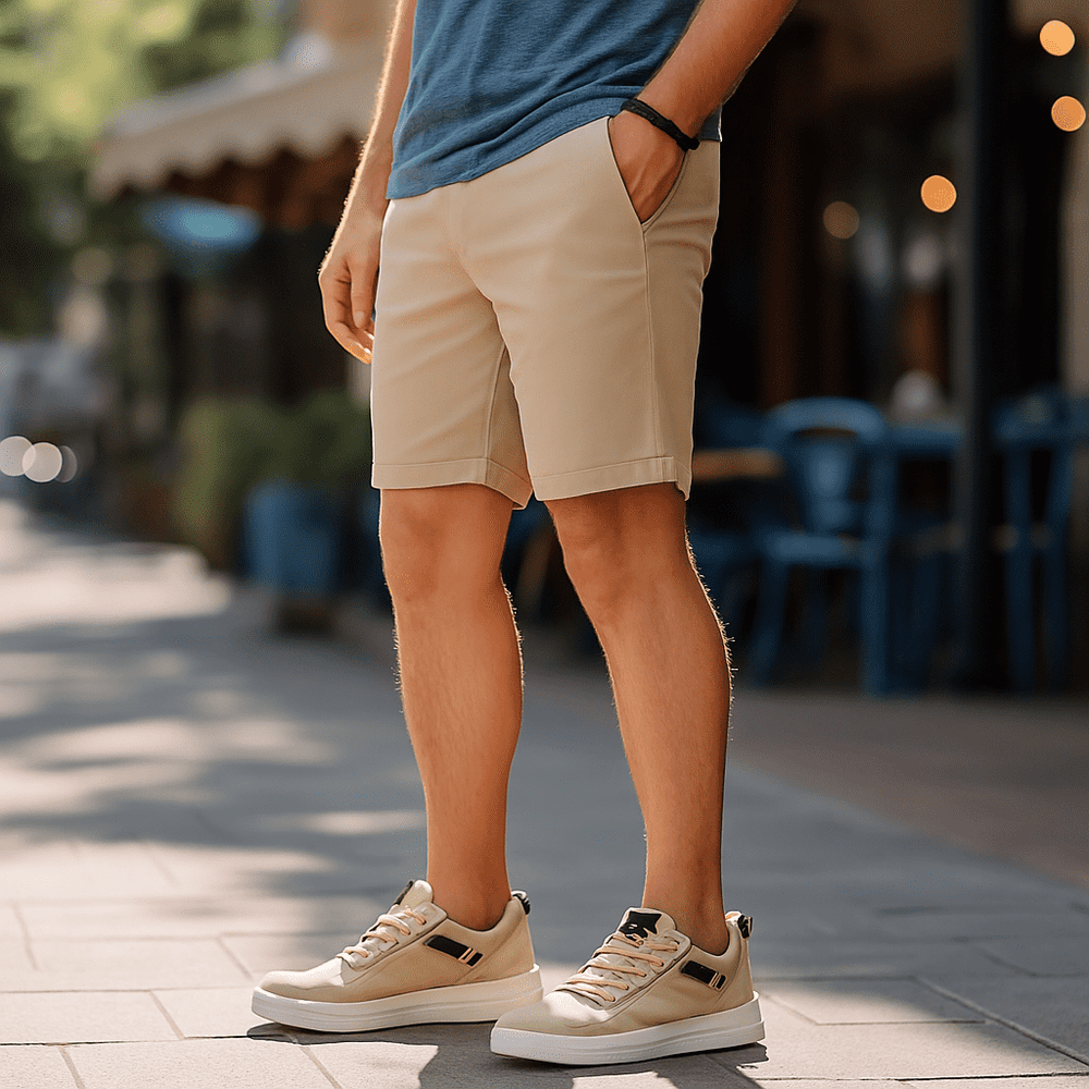 Zapato casual corte bajo en uso