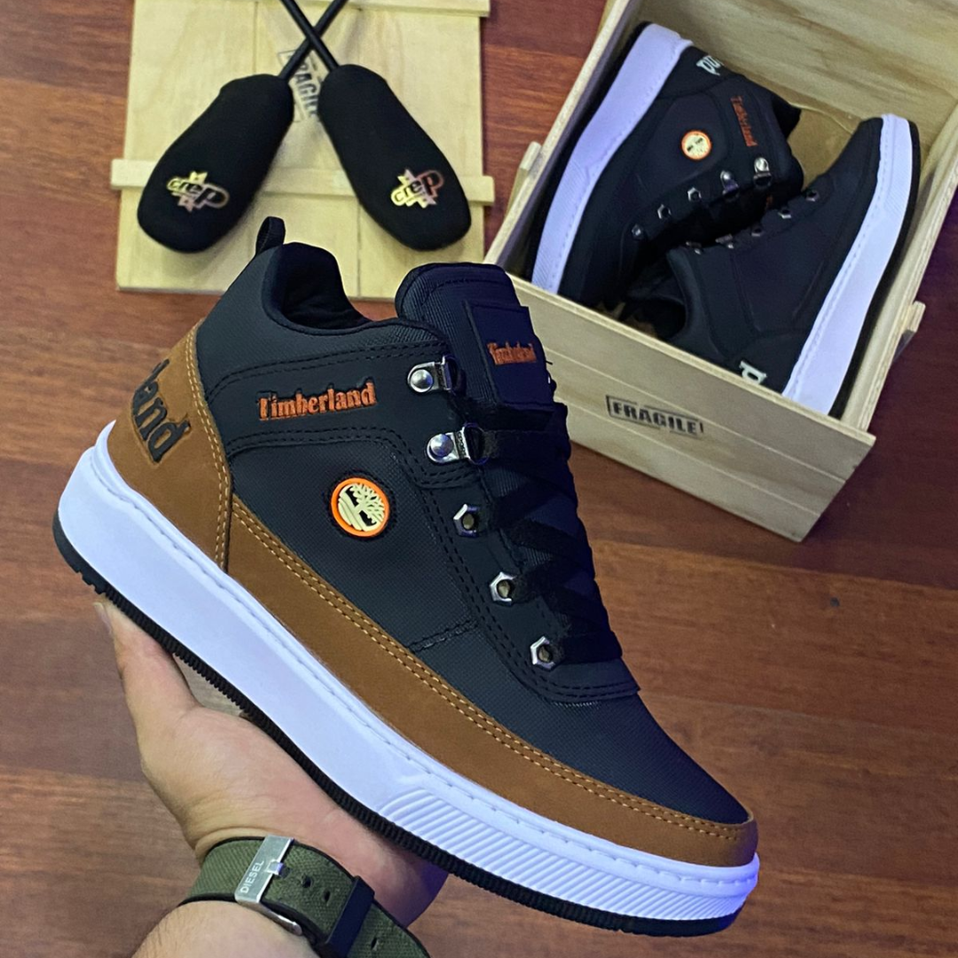 NUEVAS BOTAS TIMBERLAND CASUAL COMBINADA