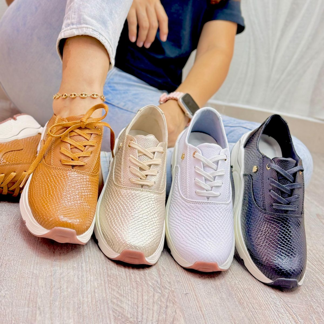 NUEVOS DEPORTIVOS GABRIELA 100% CUERO