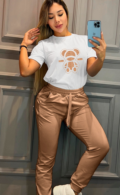 NUEVO CONJUNTO JOGGER Y CAMISETA OSITO D