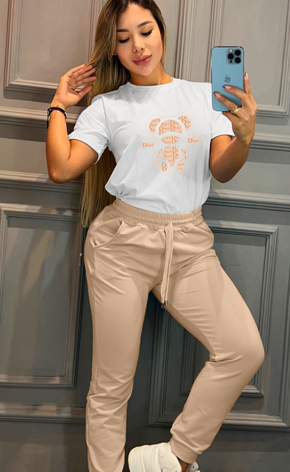 NUEVO CONJUNTO JOGGER Y CAMISETA OSITO D