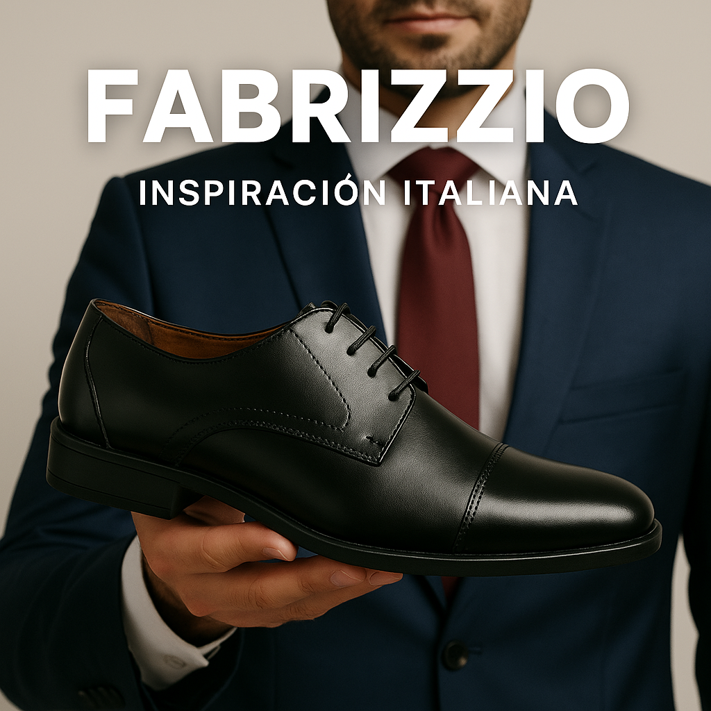NUEVOS ZAPATOS FABRIZZIO 100% CUERO