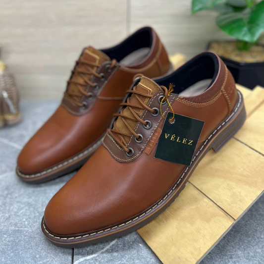 NUEVO ZAPATO FORMAL VLZ EN CUERO