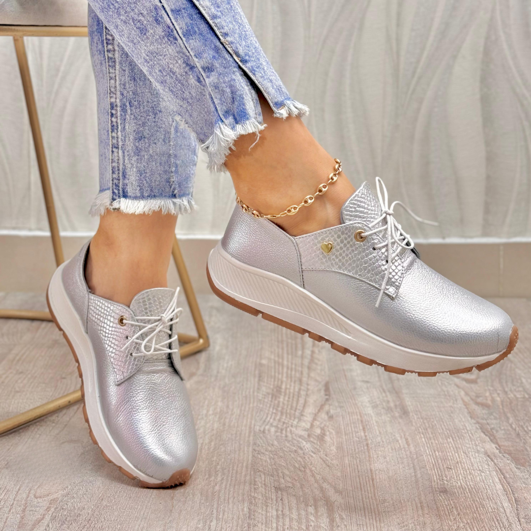 NUEVOS DEPORTIVO CLEMENTINA 100% CUERO