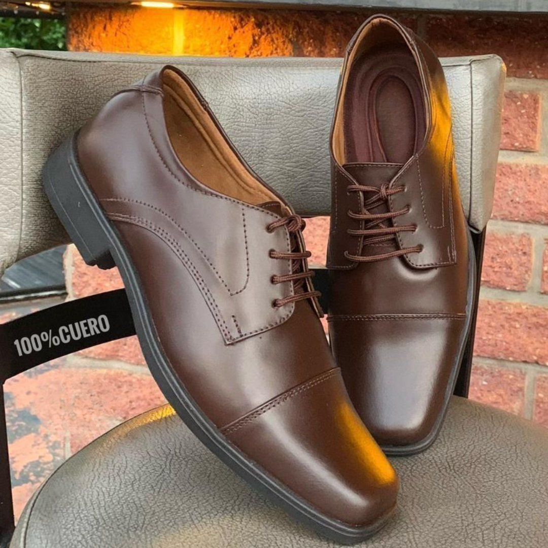 NUEVOS ZAPATOS FABRIZZIO 100% CUERO